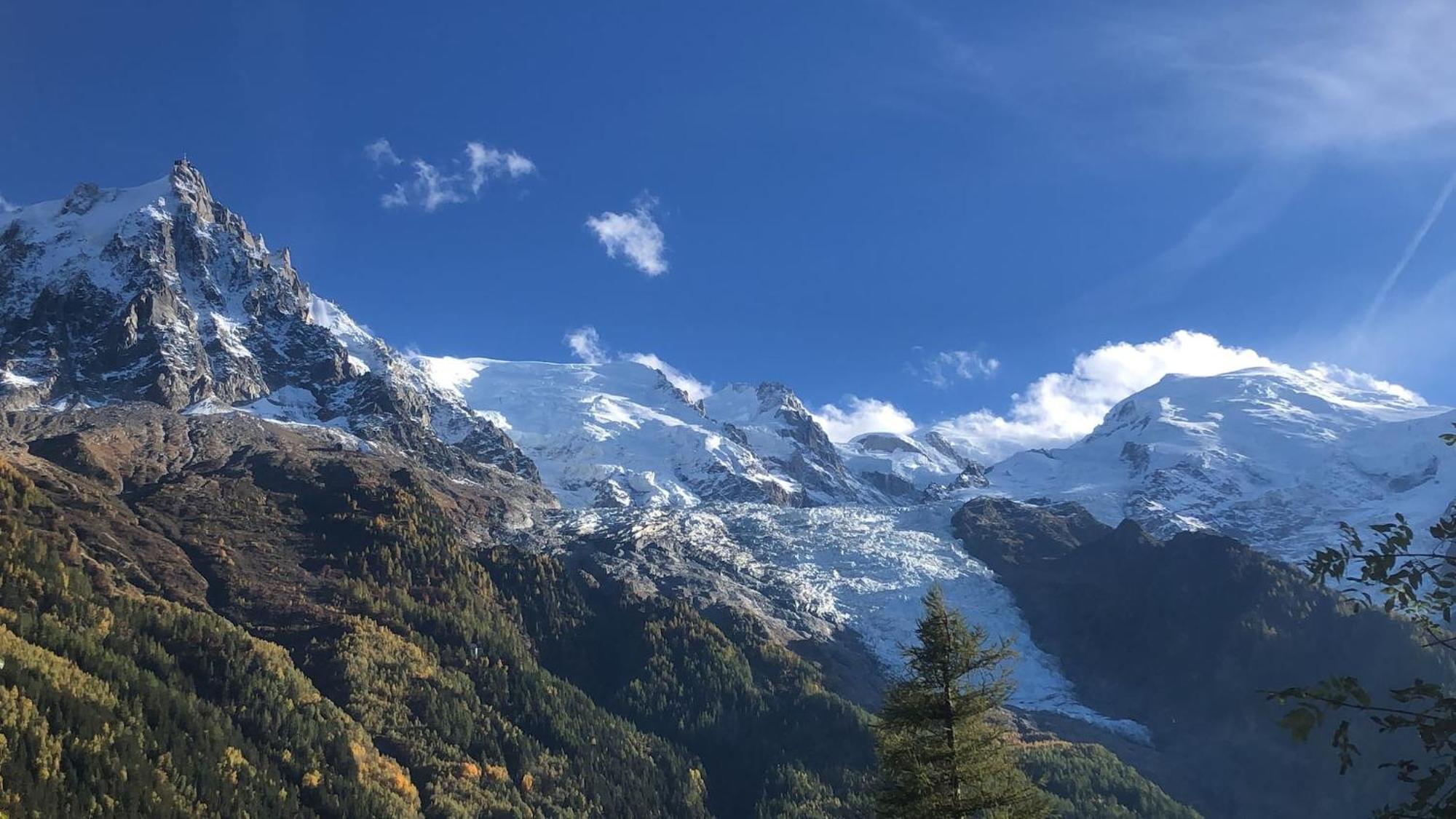 Les Alpins - Centre De Chamonix - Renove Avec Jardin Et Vue Imprenable Sur Le Montblanc Lägenhet Exteriör bild